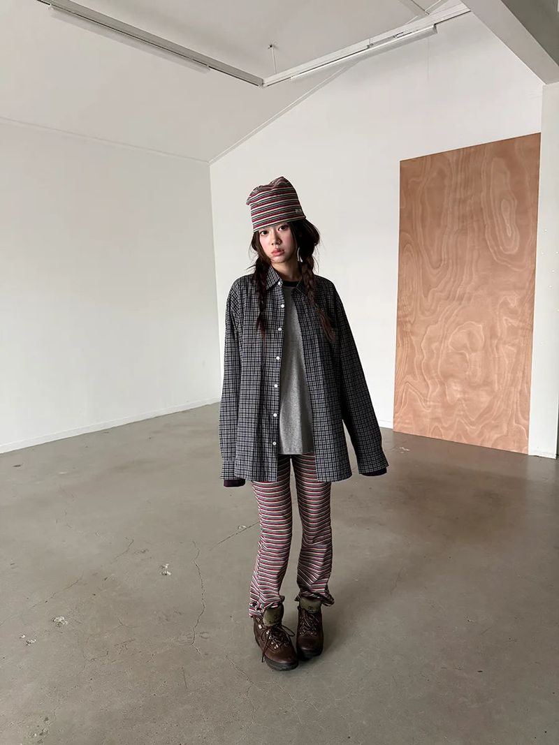  stripe leggings pants 