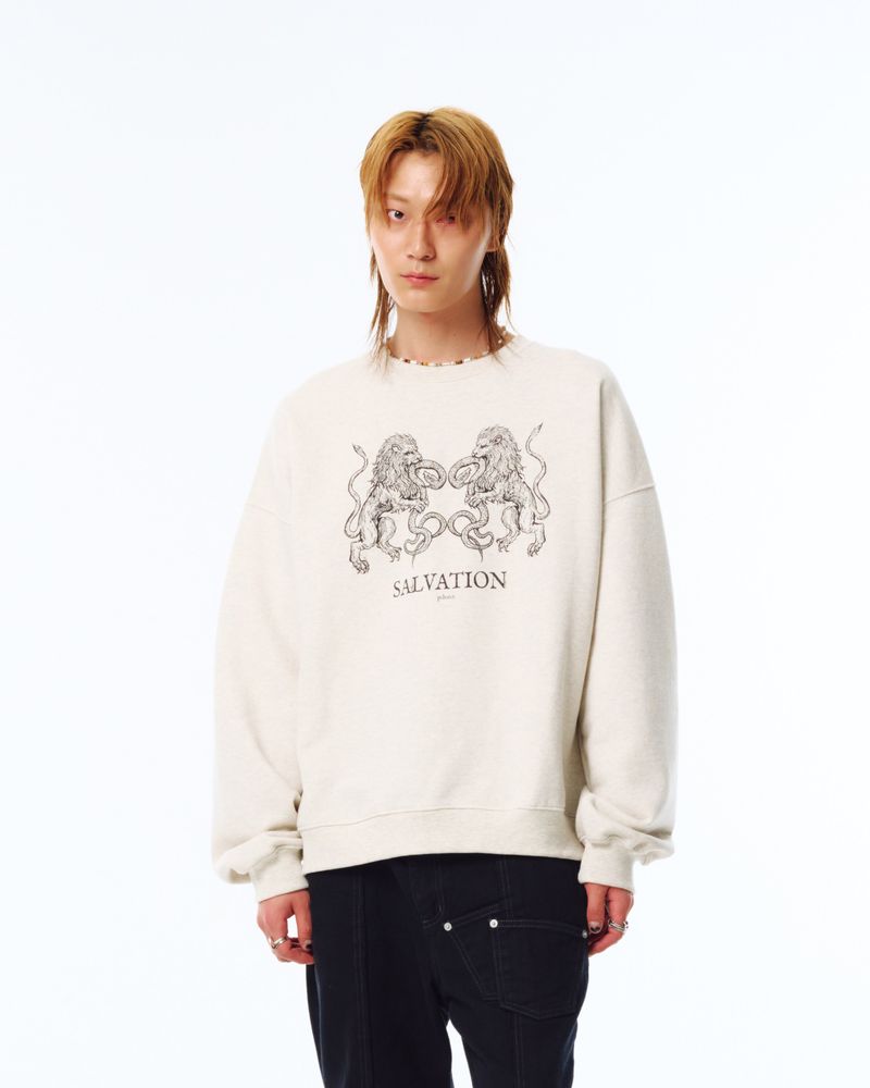 Salvation Lion Sweatshirt/Oatmeal