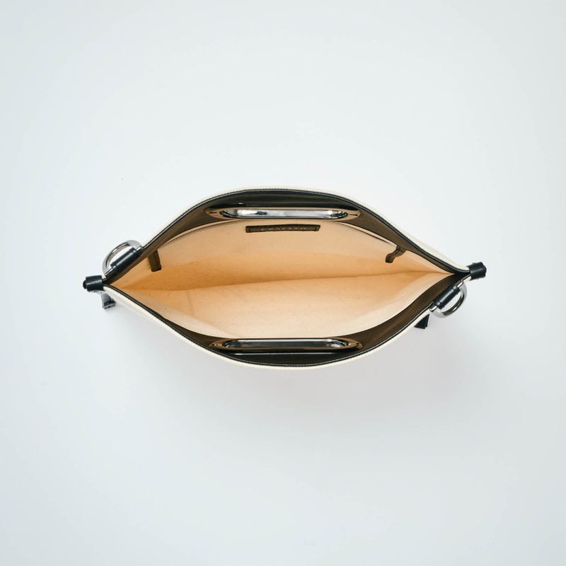 Organic Cotton x Apple Leather Record Bag