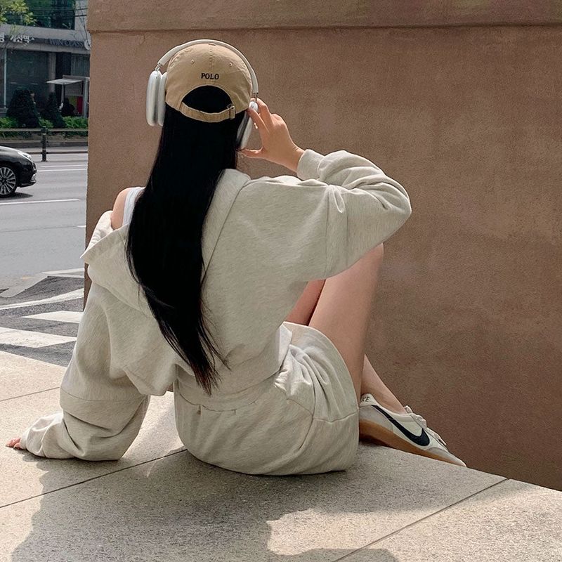 [Bellide made]Sporty two-way two-piece set