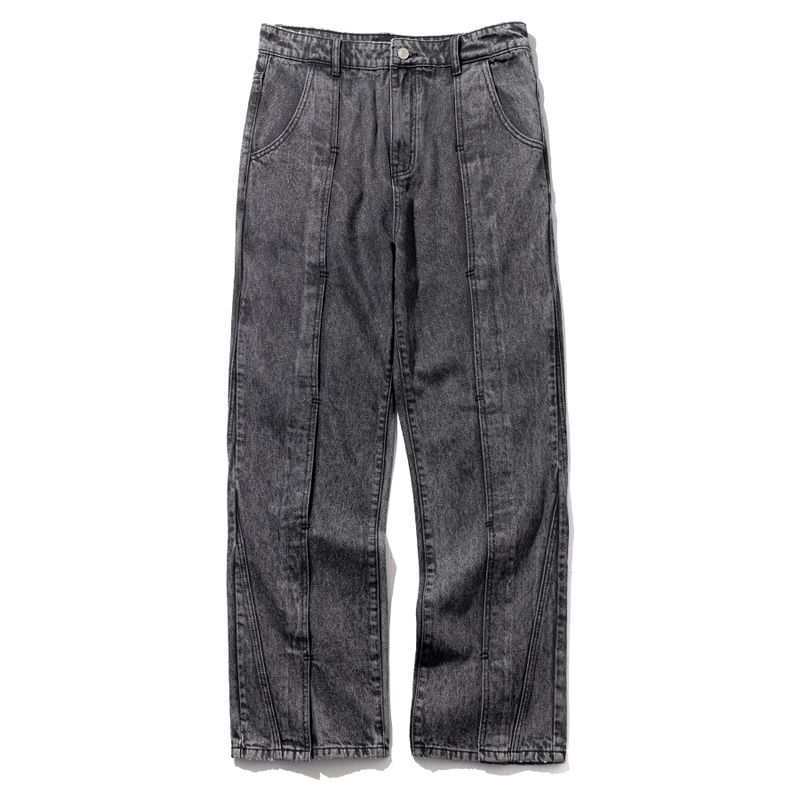 MASSNOUN（マスノウン）の「インシションインバーティドウォッシードデニムパンツ（パンツ）」