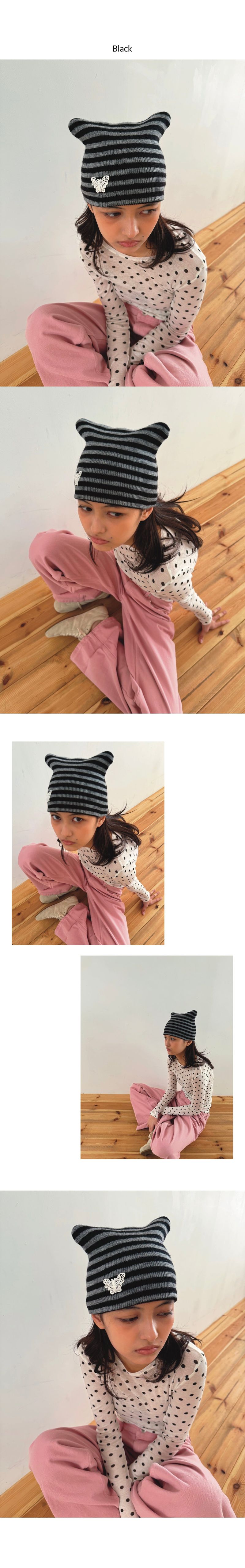 Snuggy cat beanie_3colors