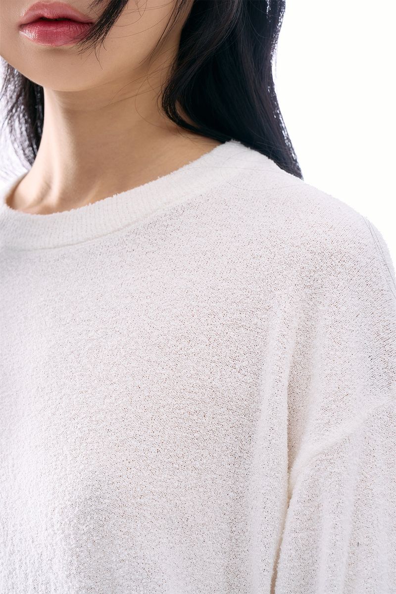Brie loose fit minimal knit