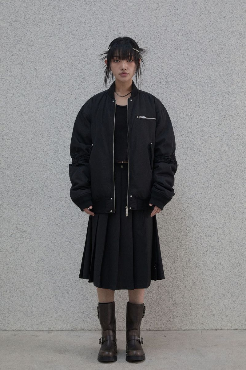 Zigzag Shirring MA-1