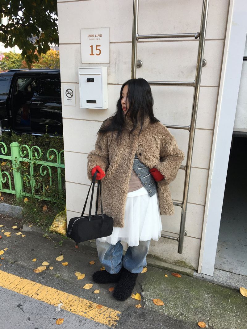 Poodle Half Boots (3color)