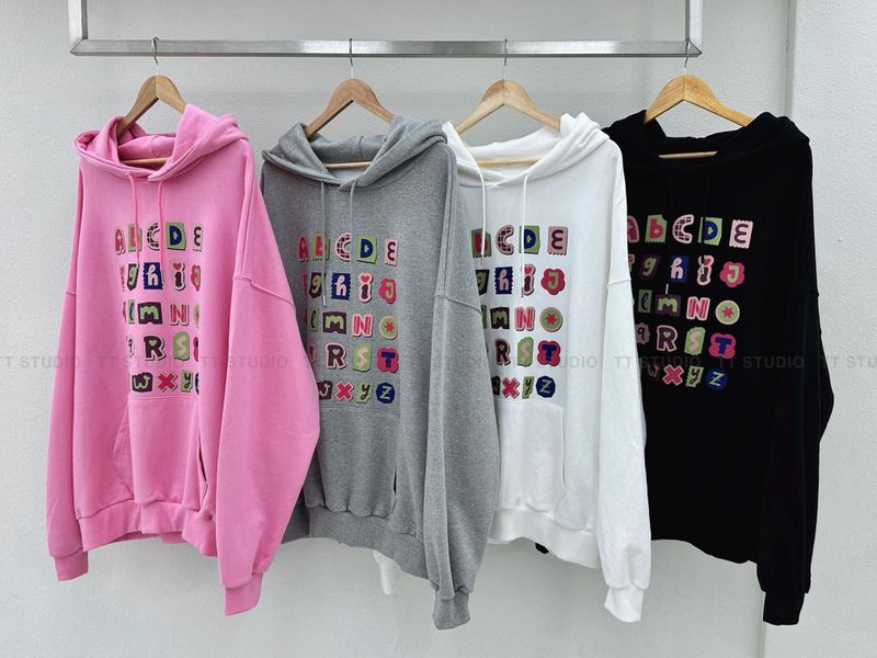 Alphabet hoodie