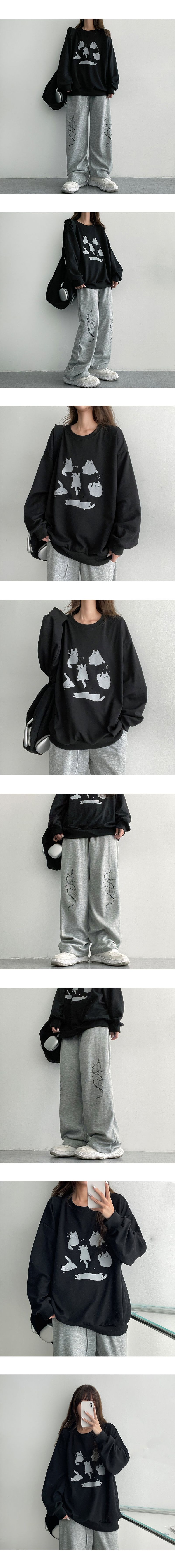 Dulton Star Wide Banding Pants (3 colors)