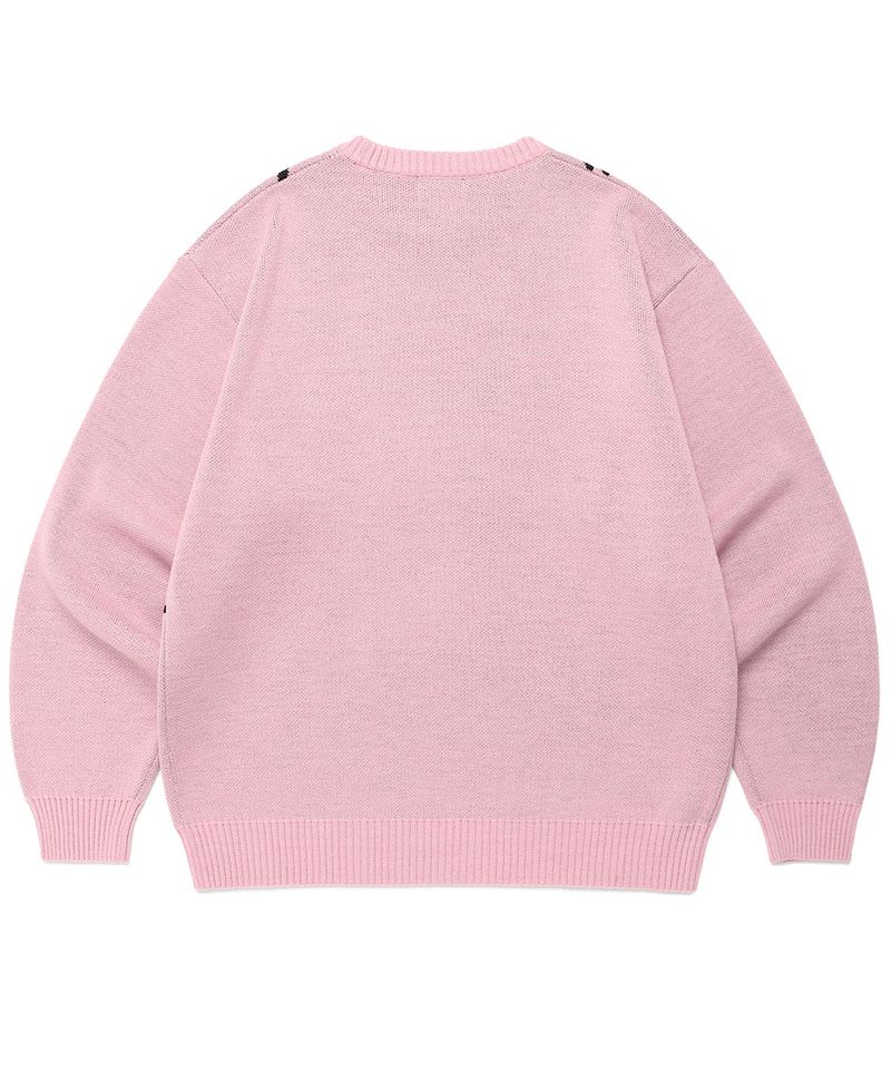 HONEY BEE KNIT SWEATER PINK(CV2FSUK600A)
