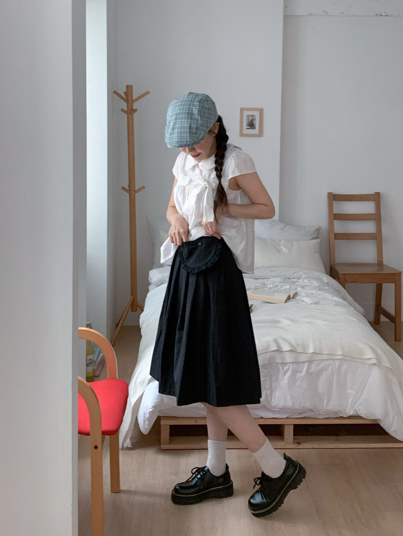 Sarah Midi skirt & bag set