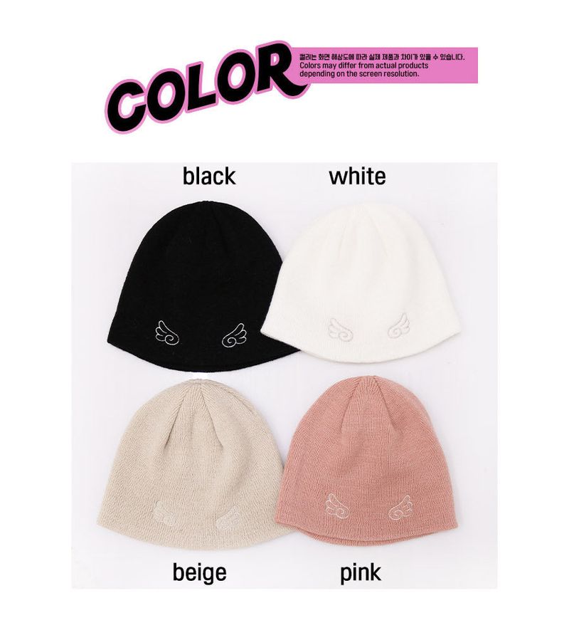 wing beanie (4color)