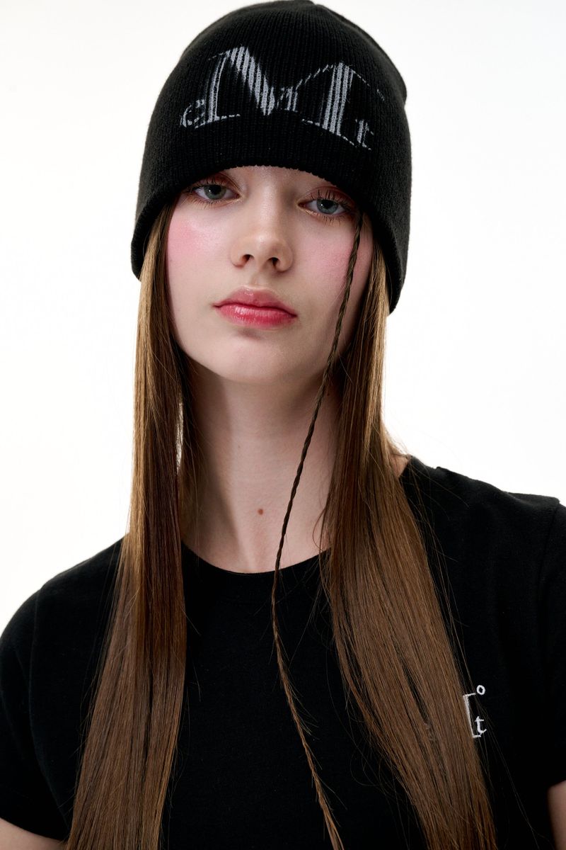 MUCENT SIGNATURE BEANIE (BLACK)