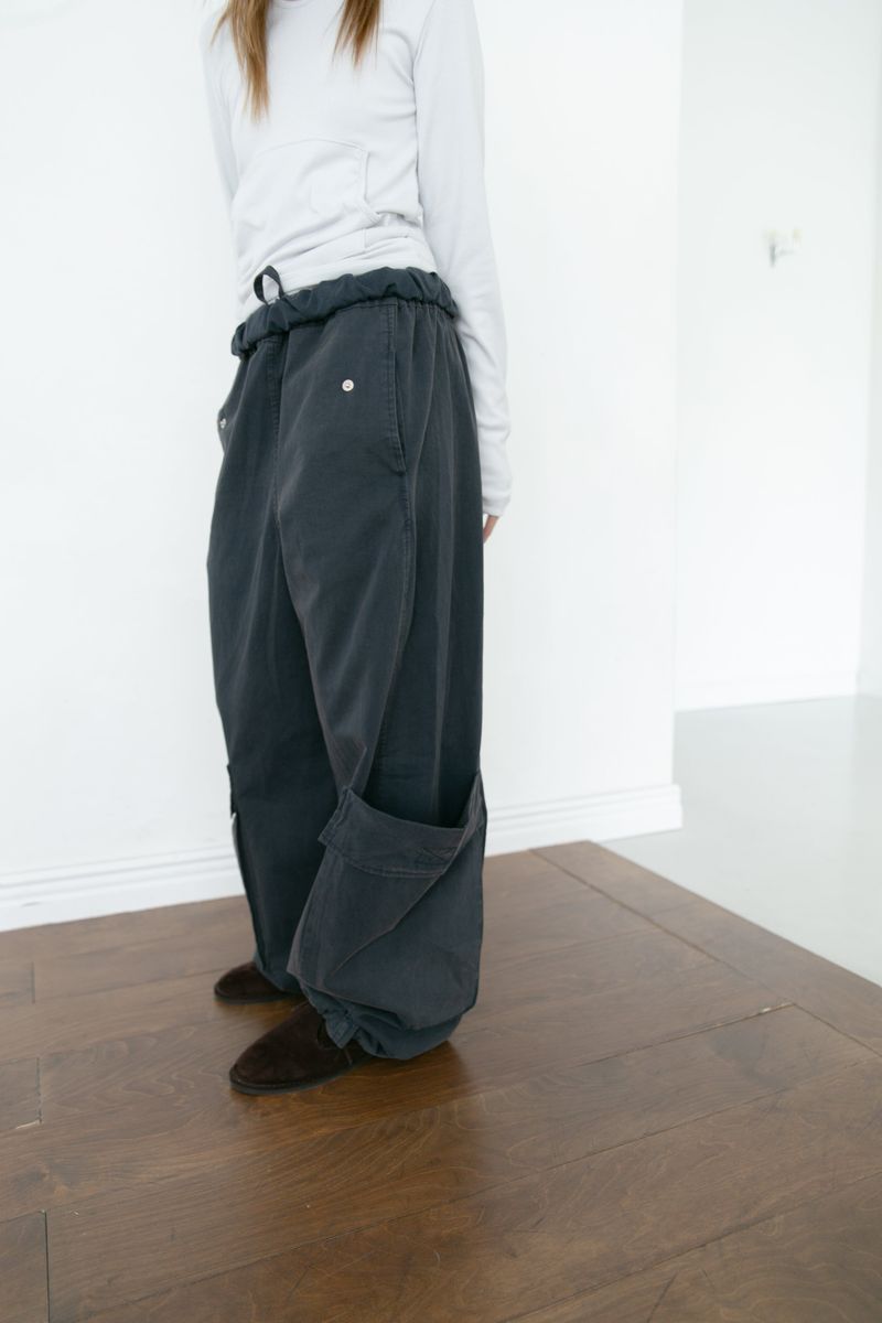 roll-down side pocket pants