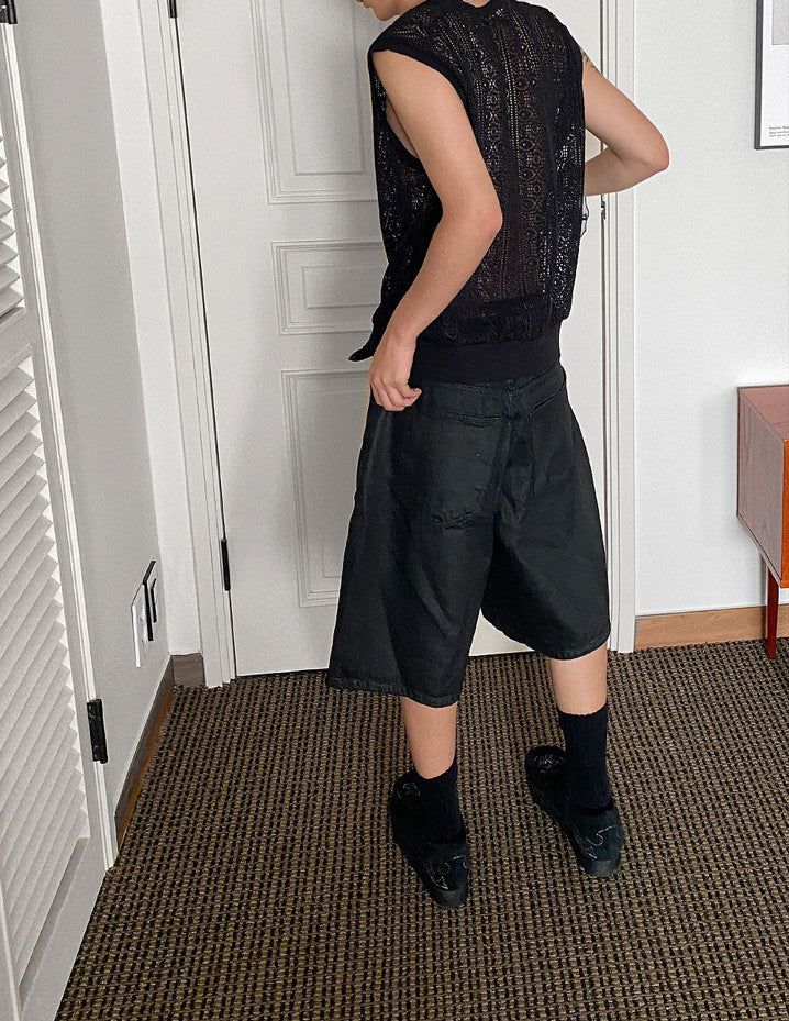 No.0266 pattern NET VEST