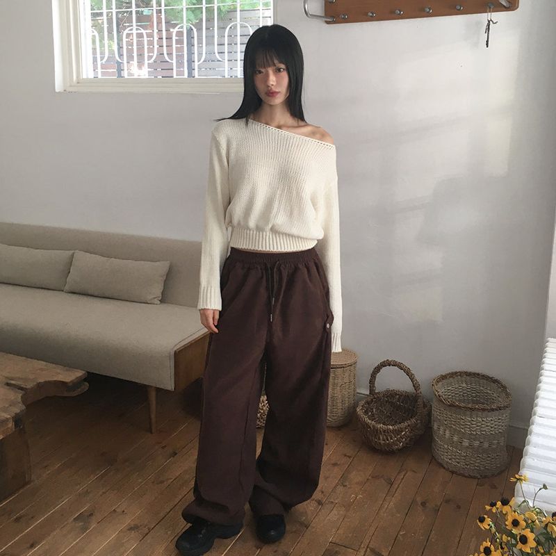 WONDER WONDER（ワンダーワンダー）の「[フィット感保証🤎/5color]ペヌスエードサイドヘムスナップロングパンツ（パンツ）」