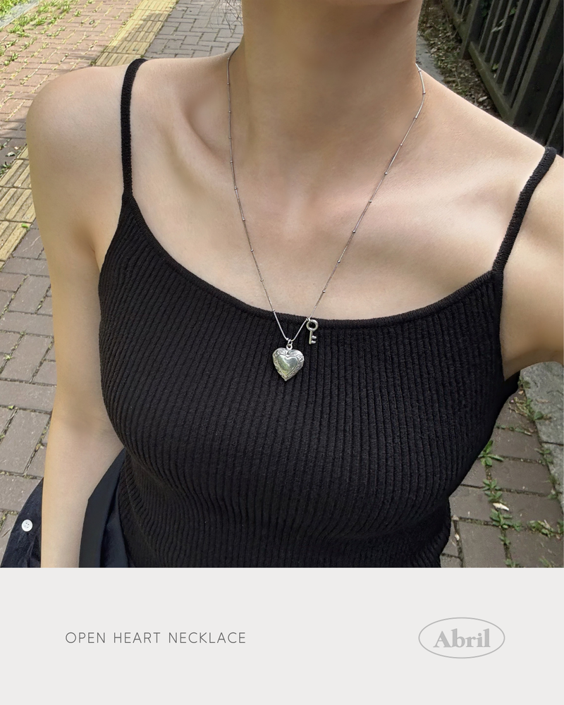 Open Heart Necklace