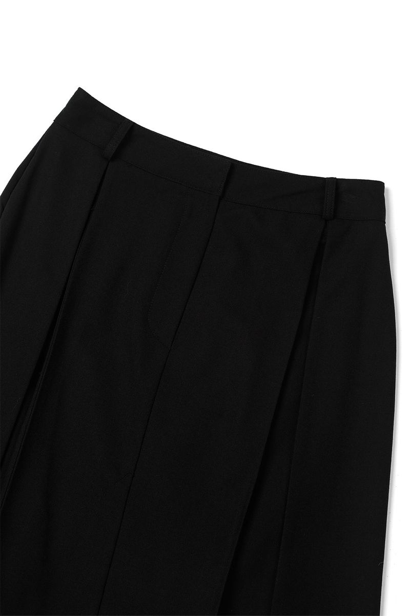 Page pintuck skirt_black