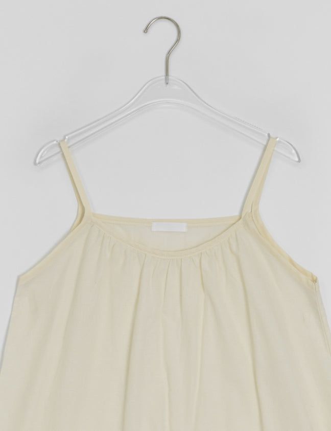 Uhari Lace Shirring Bustier Sleeveless