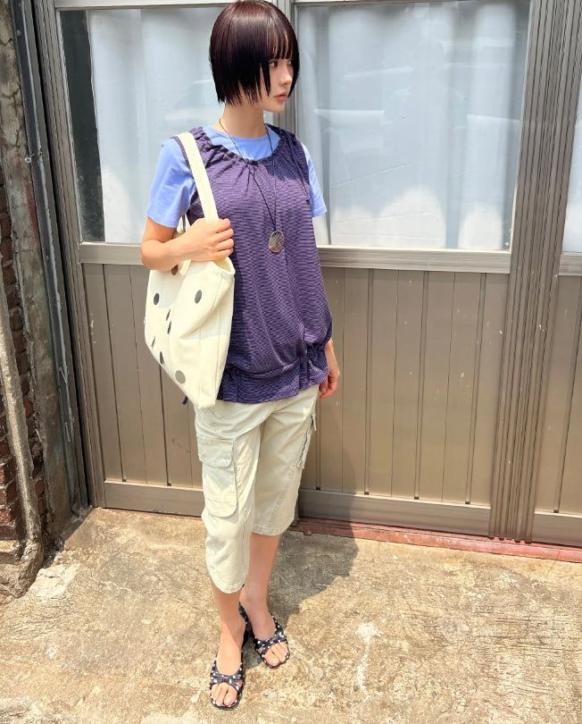DOT METAL SHOULDER BAG