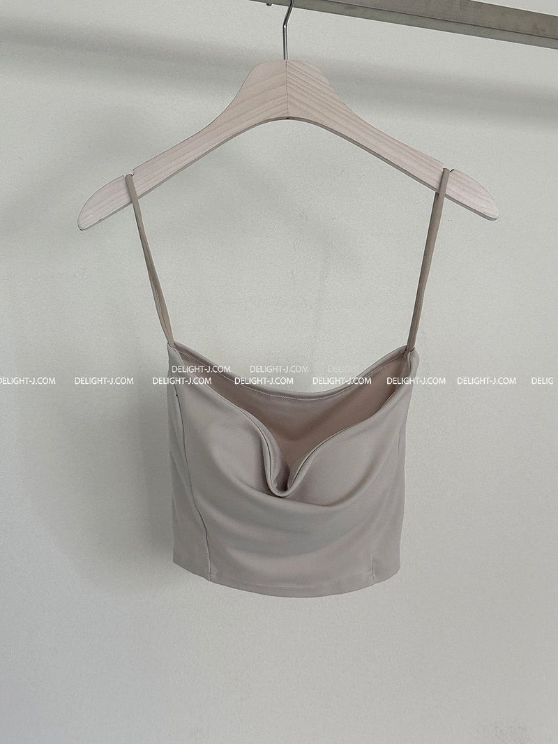 TG Crop Strap Sleeveless Bra Top