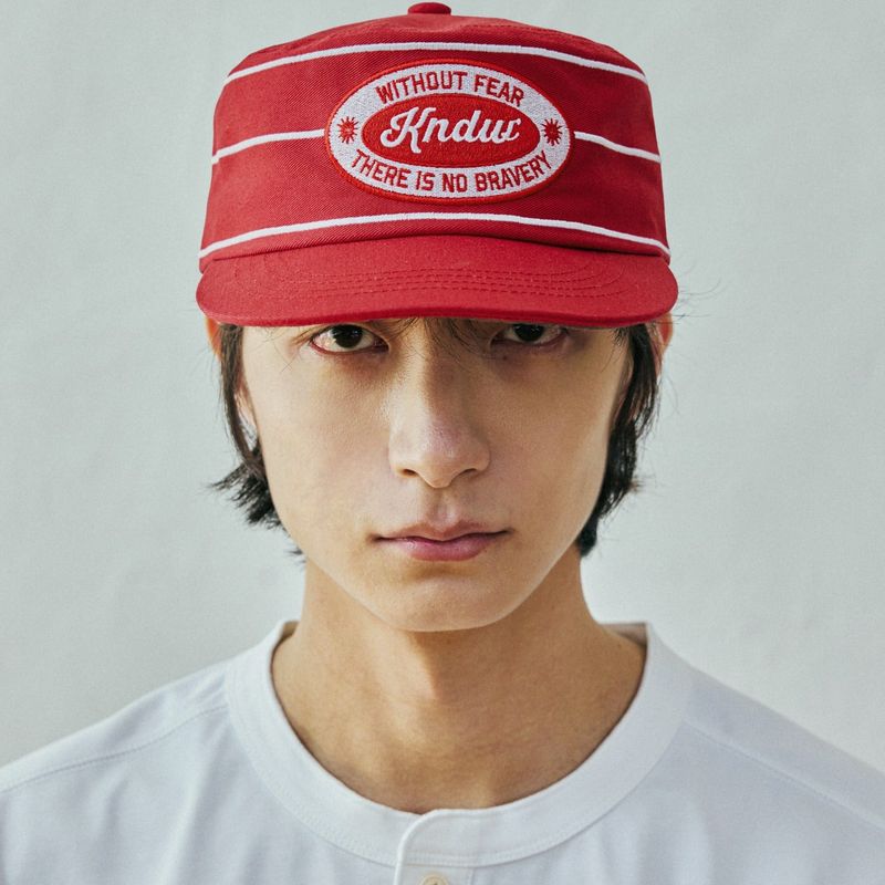 KND(ケイエンド)の「kndw pillbox cap red(Hats)」