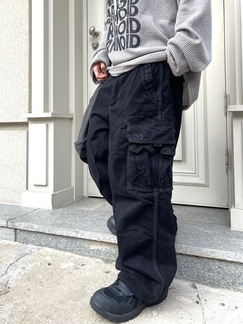 Ren Vintage Detail Cargo Pants