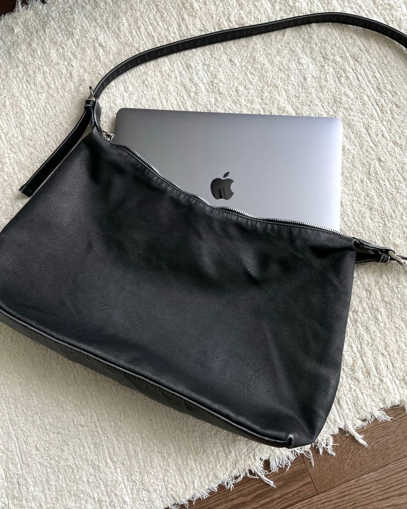 Vintage Faux Leather Cross Bag