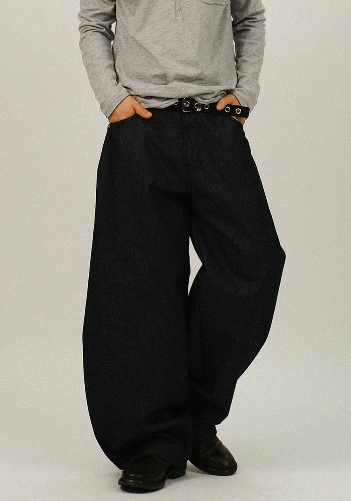 SEMIKAJI（セミカジ）の「FR Non-Fade Stripe Curved Pants（Pants）」