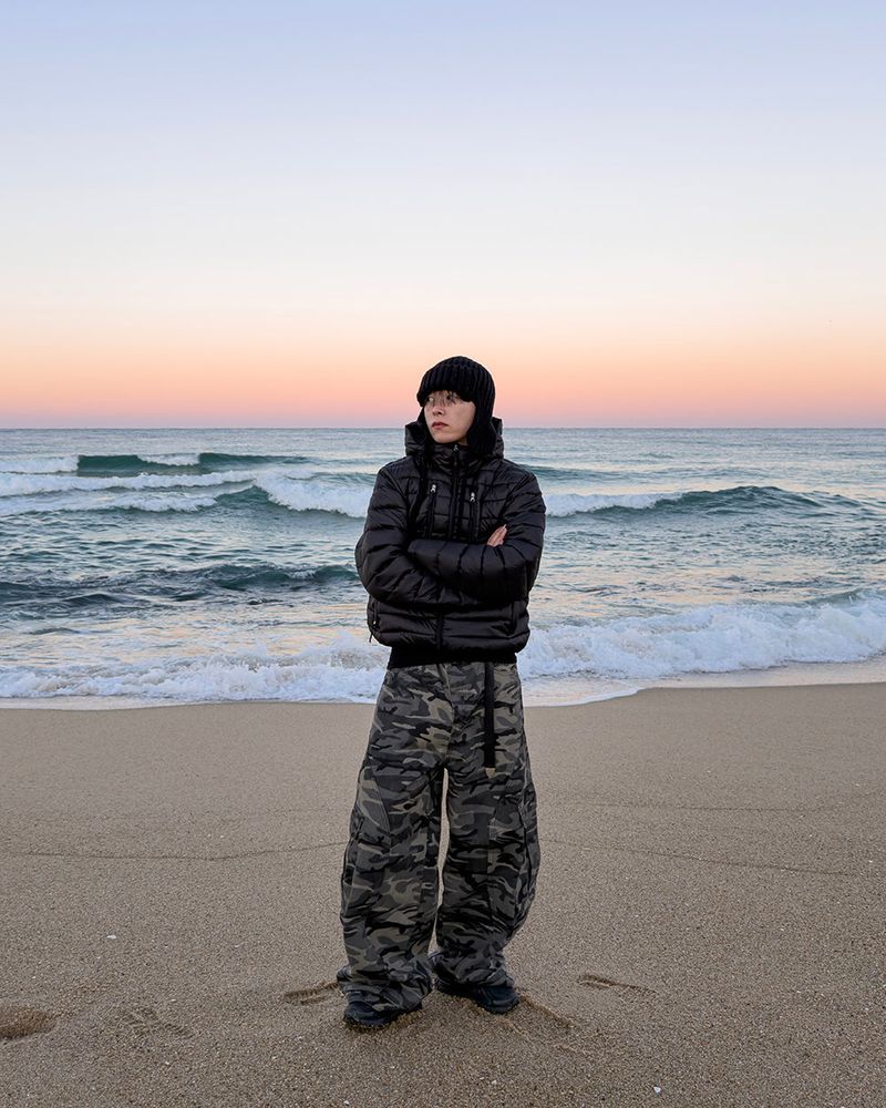 Camboro curved camo pants