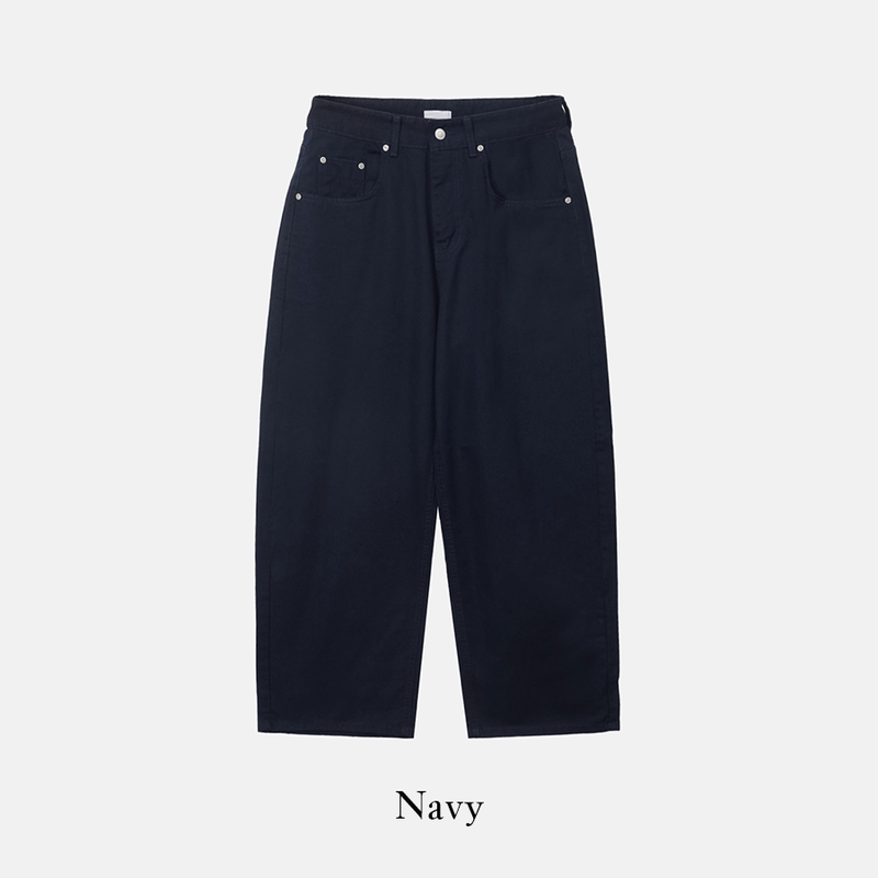 Cotton wide soft balloon pants