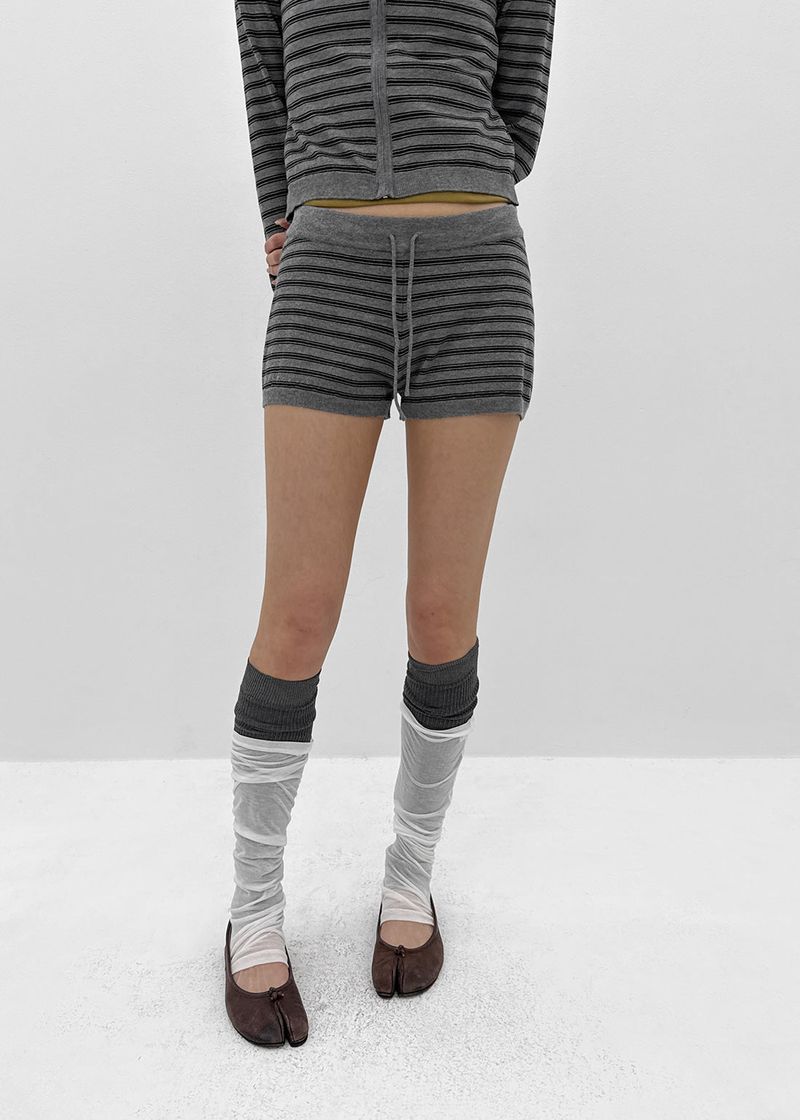 [MADE] Ripol Stripe Knit Shorts (Set Available)