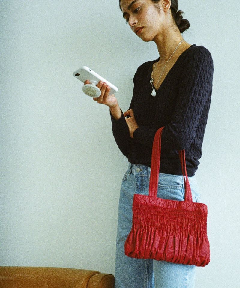 YAHN SISI（ヤーン シシ）の「フェアリートートバッグ- Red（バッグ）」