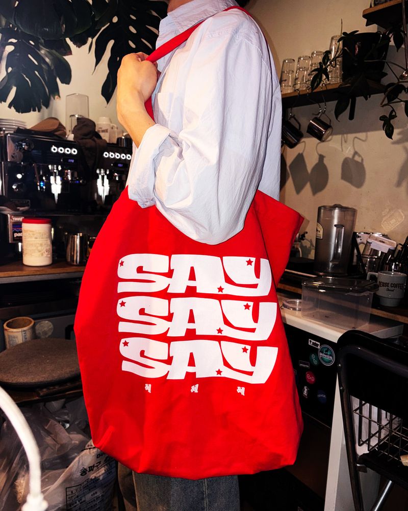 TOGETHER MOLESKIN TOTE BAG