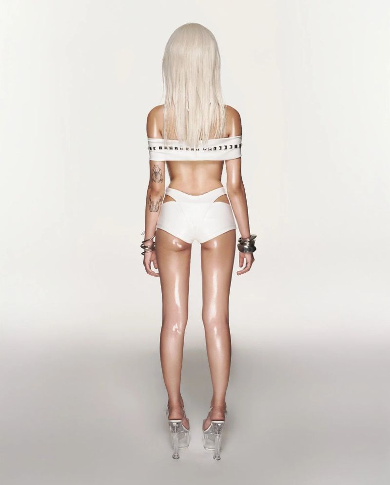 CHAOS CROSS WHITE- TOP