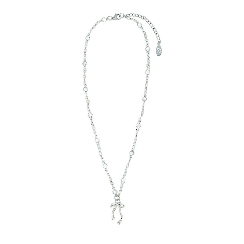 RANDOMOFF（ランダムオフ）の「[Celeb pick] Glow shine ribbon Necklace（Accessories）」