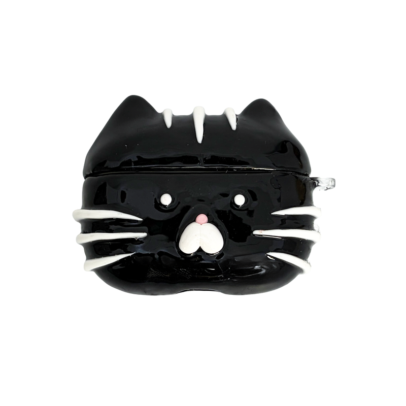 KOHOY(コホイ)の「【MADE】ブラッキーキャット AirPods ケース(スマホグッズ/小物)」