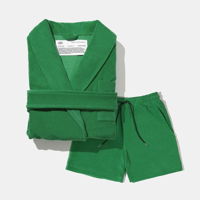 CPTS（シーピーティーエス）の「COMFY TERRY ROBE SETS_GREEN（Setup）」