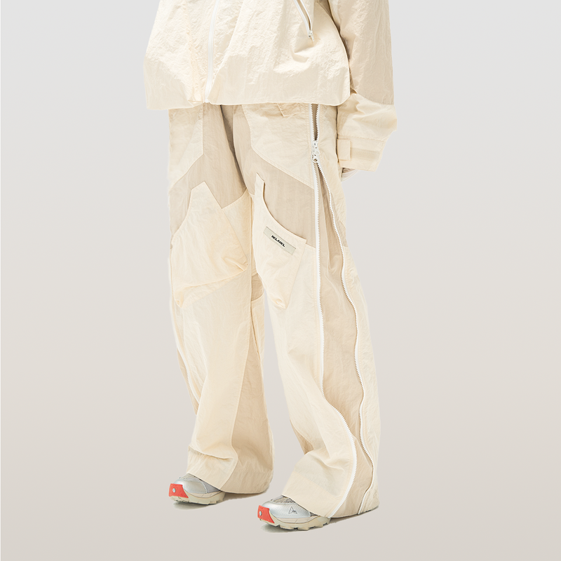 RELABEL（リレーベル）の「RELABEL 23AW Long Zip Casual Pants in Almond Duplex（Pants）」