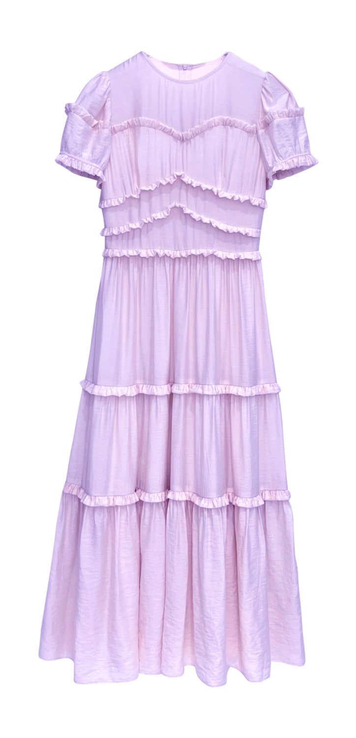 Frill can-can dress