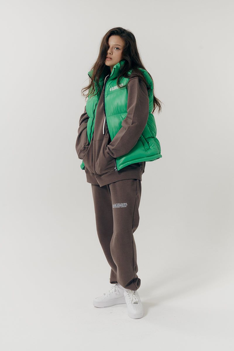 CENT DOWNPACK PADDING VEST(GREEN)