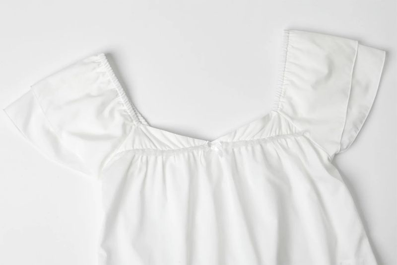 Sorbet top - white