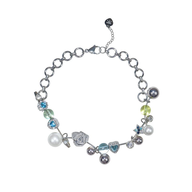 Ball bar necklace