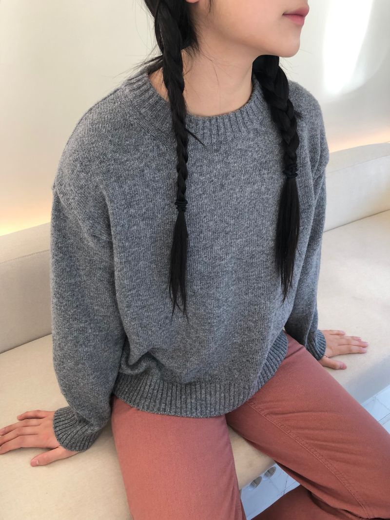 Fundamental round knit T