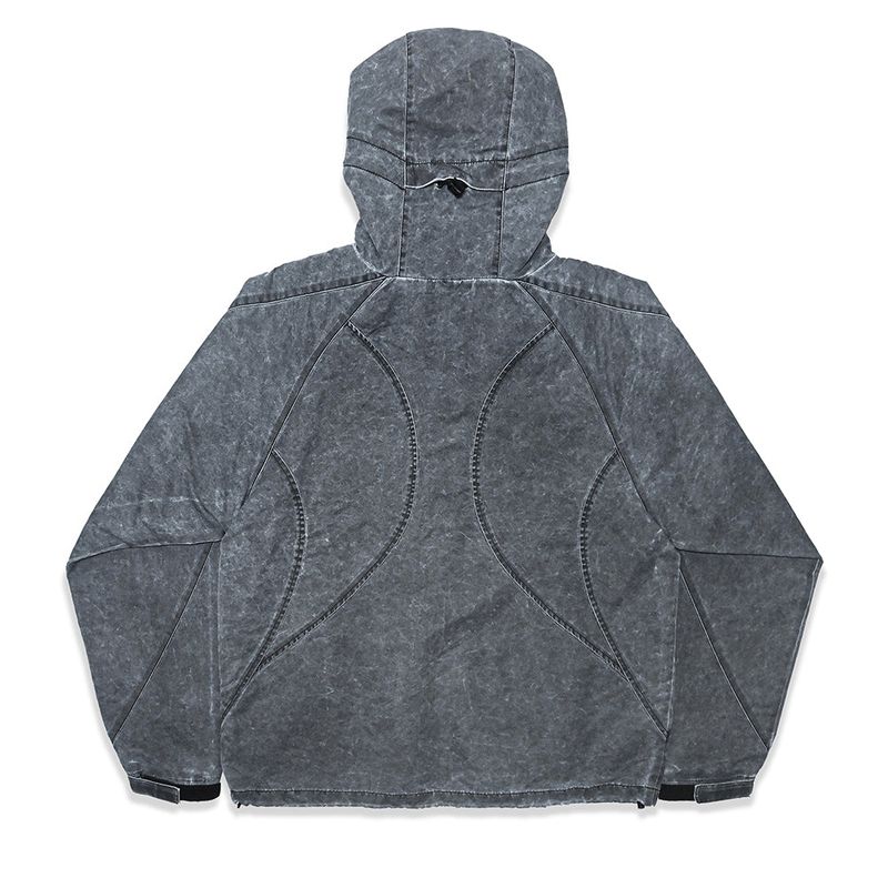 BLEACH LINED JACKET . DIRTY BLACK
