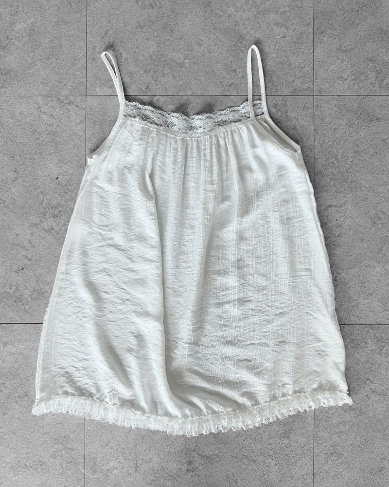 COTTAGE LACE CAMI DRESS