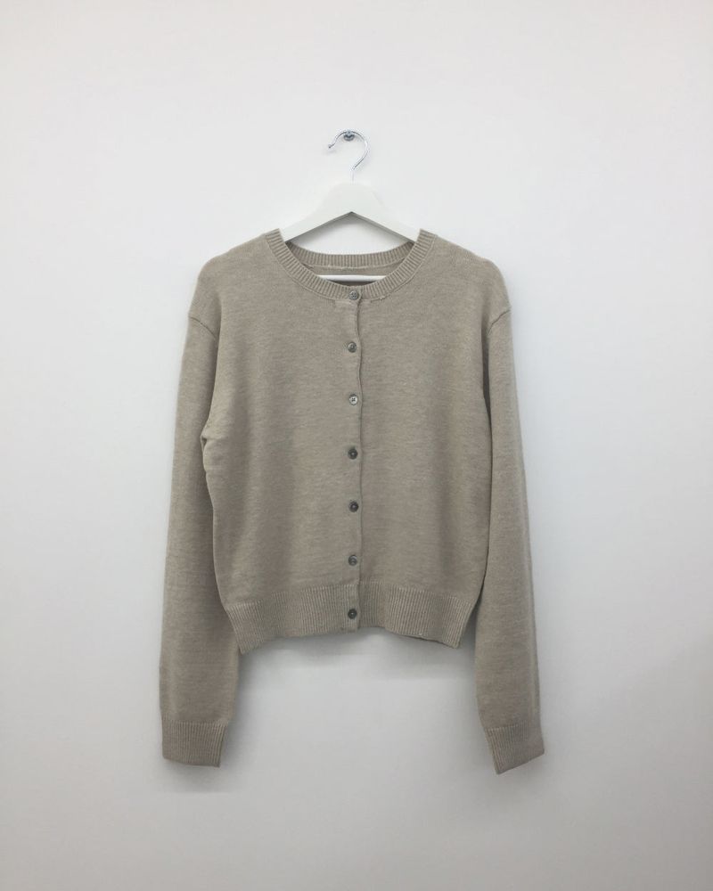 Fine Merino Wool Cardigan (8color)