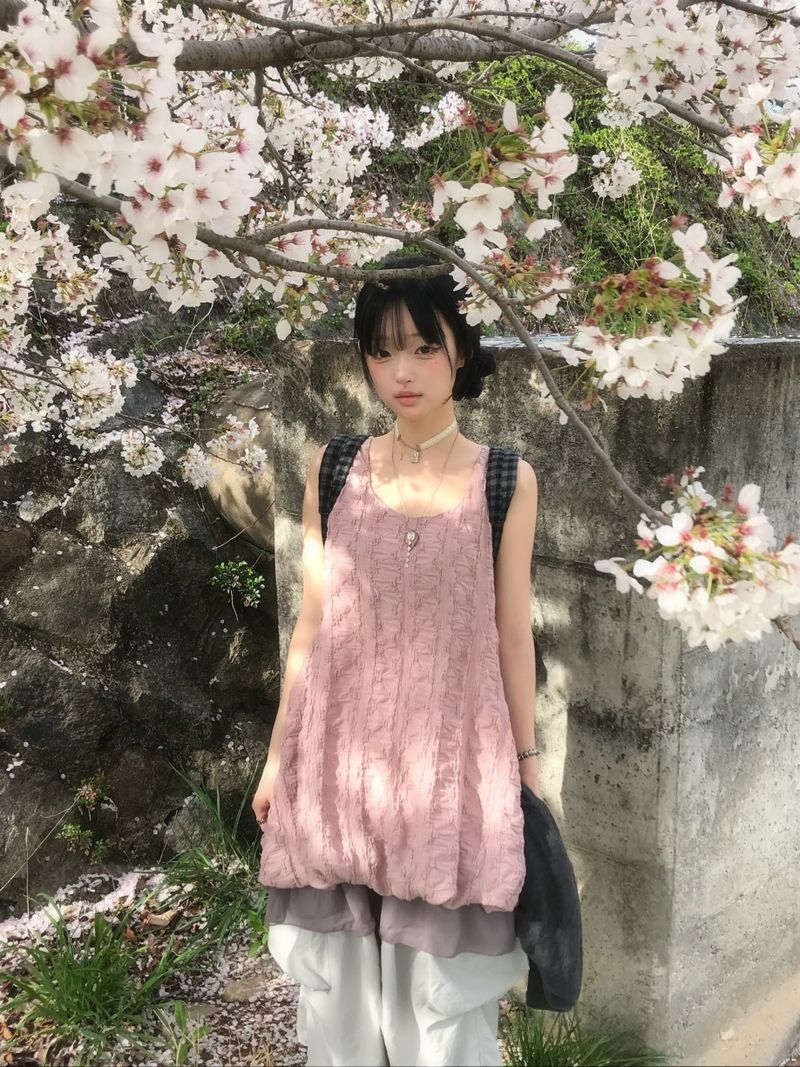 tulip chiffon dress