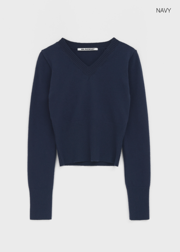 [MADE] Glue V-neck Knit