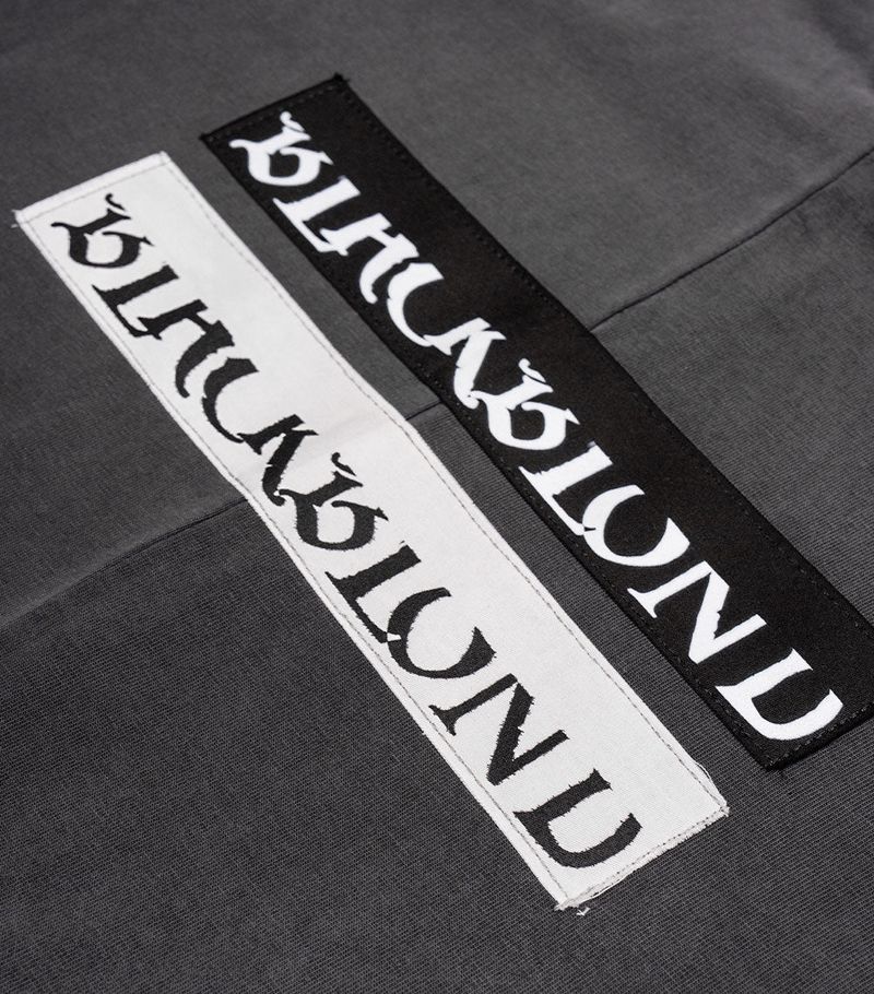 BBD Chaos Patch Pigment T-Shirt (Charcoal)