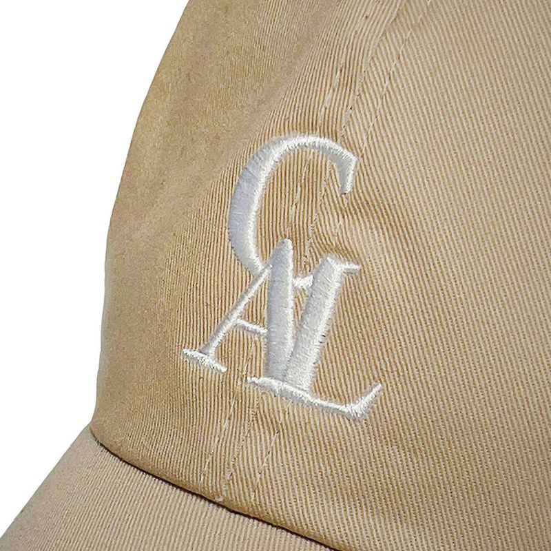 Signature logo ball cap - beige