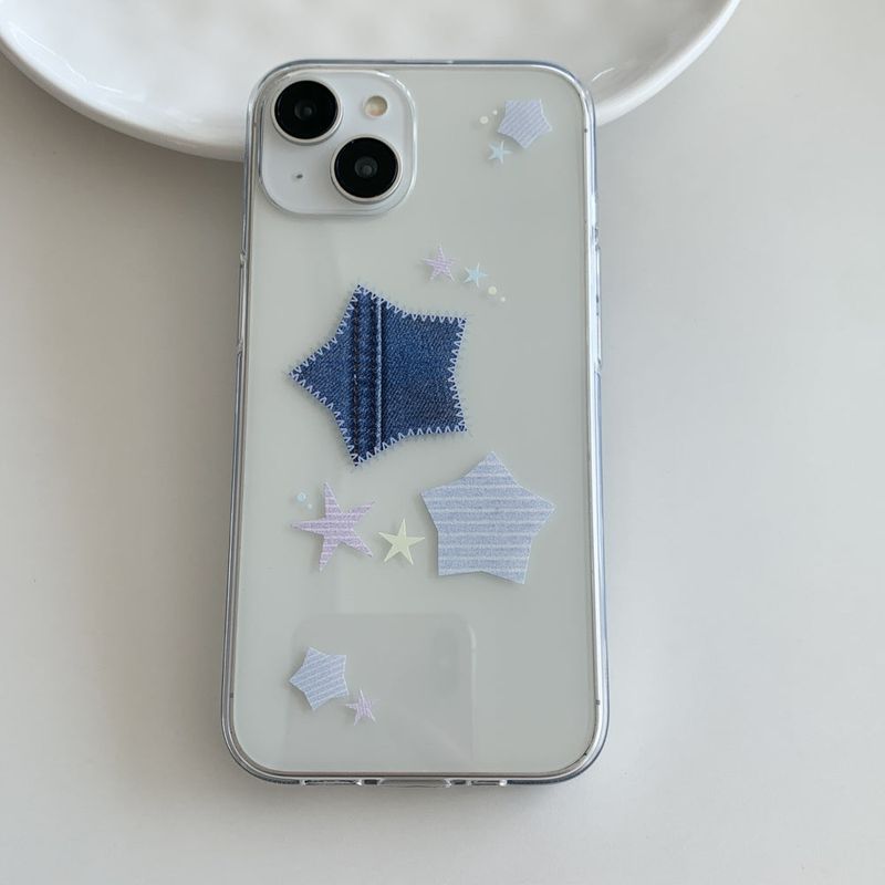 Blue jeans phone case